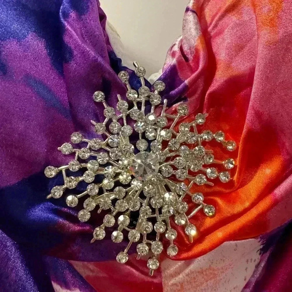 ⭐️ NEW CACHE STRAPLESS DRESS GOWN  SIZE 4 ⭐️ - Picture 4 of 8